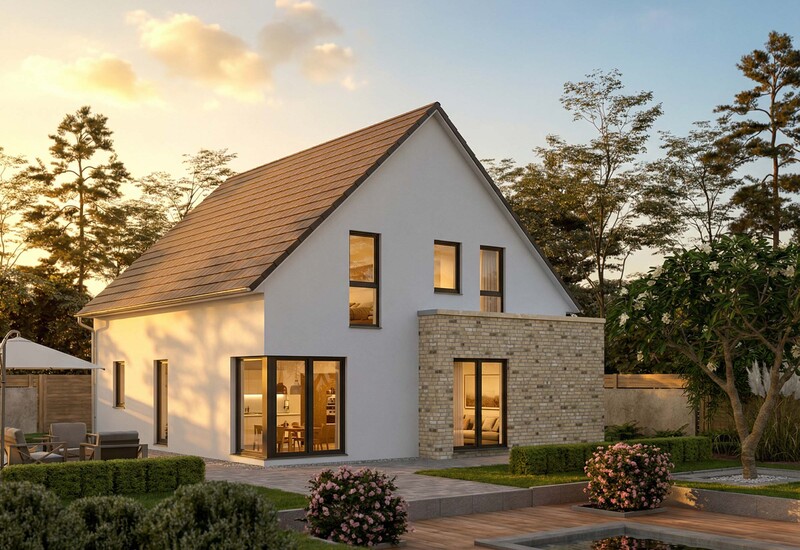 Landhaus LA-160 von NURDAHAUS im Raum Hannover Landhaus LA-160 von NURDAHAUS im Raum Hannover