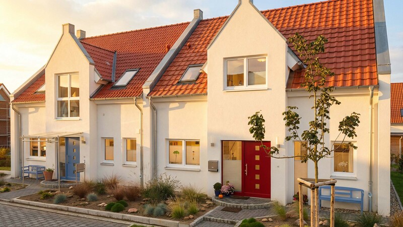 Stadthaus als Doppelhaus