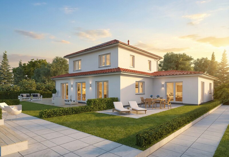 Haus mit Einliegerwohnung S-142/56 Haus mit Einliegerwohnung S-142/56