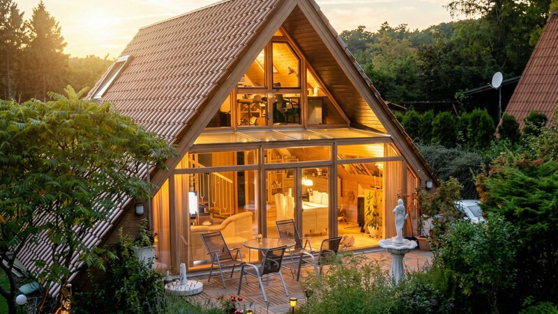 Nurdachhaus in Freiburg