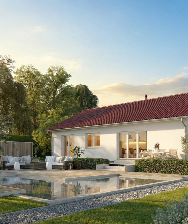 Rechteckbungalow 100