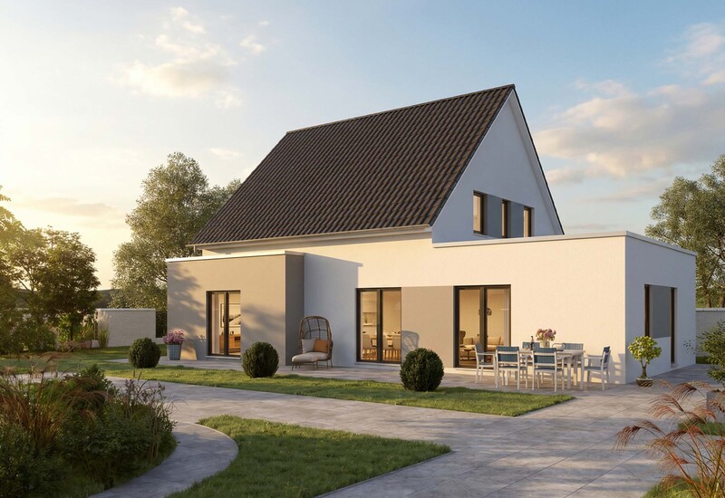 Haus mit Einliegerwohnung LA-136/50 Haus mit Einliegerwohnung LA-136/50