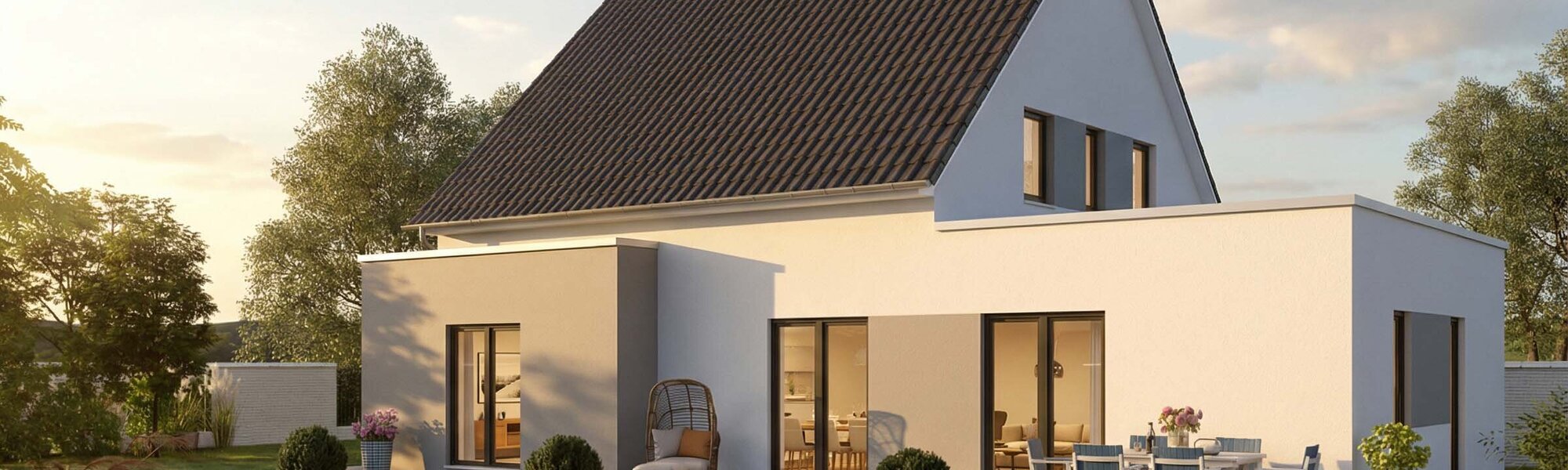 Haus mit Einliegerwohnung LA-136/50 Haus mit Einliegerwohnung LA-136/50